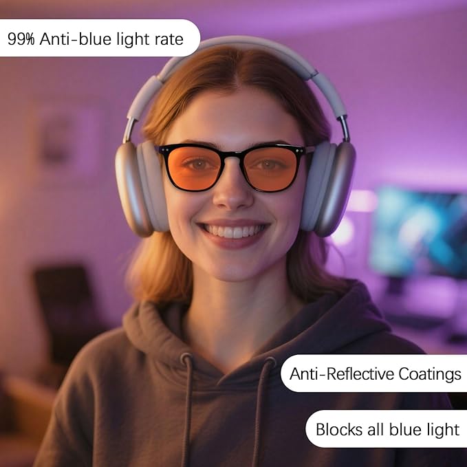 Orange Blue Light Glasses